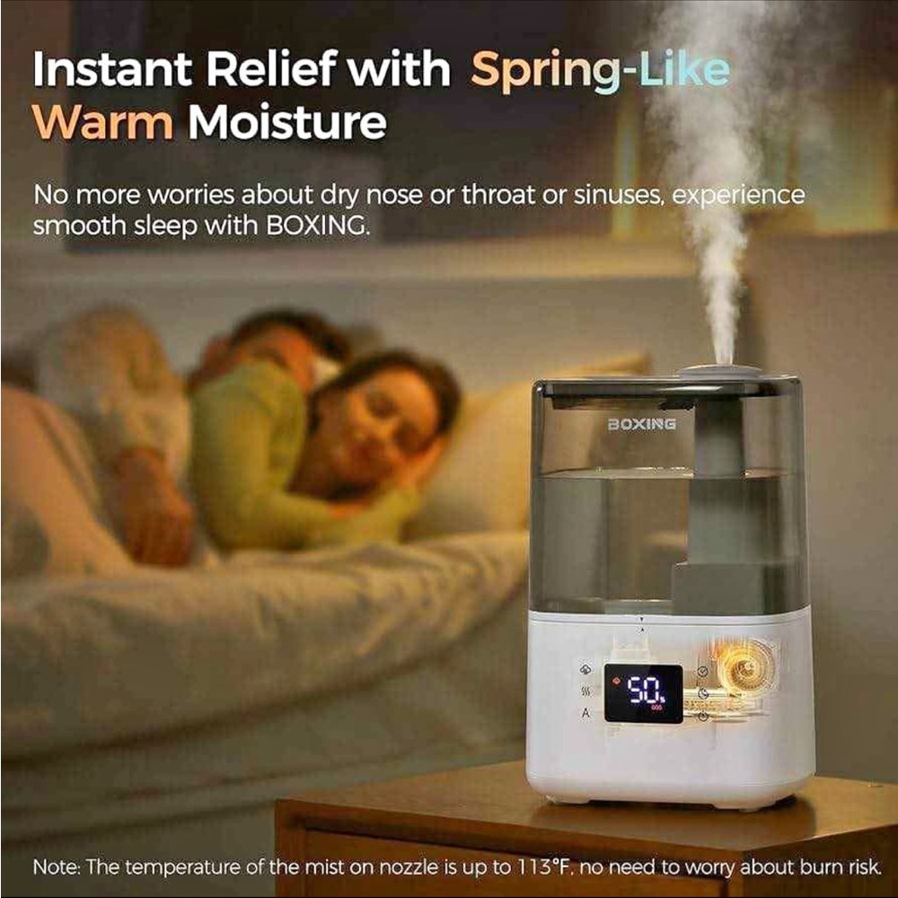 BoxRex Humidifier with Remote and Display - Picture 6 of 6